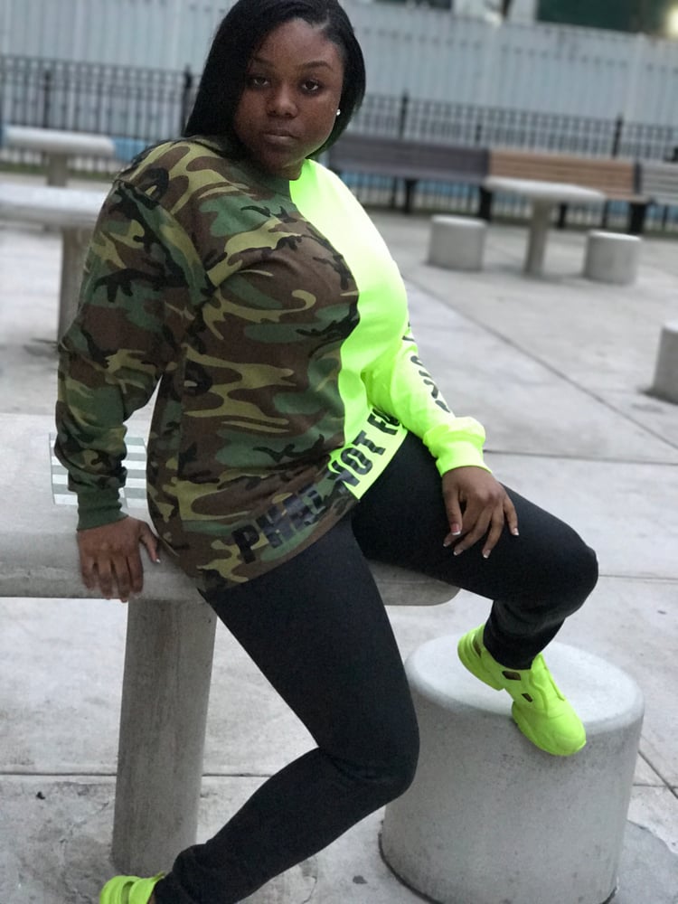 Image of Army/neon split