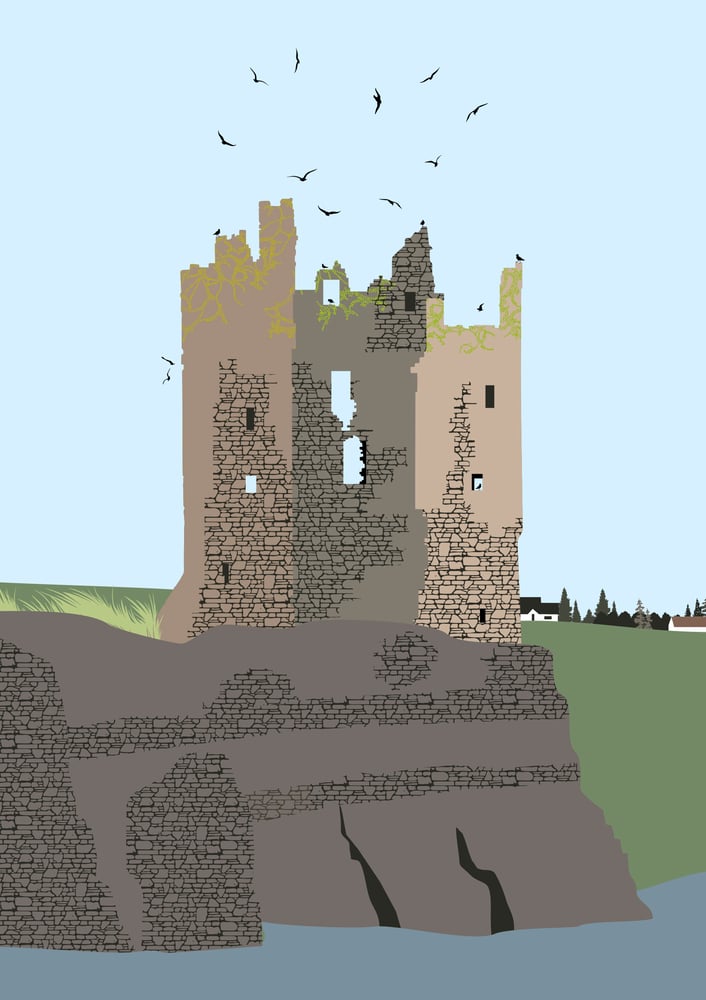 Castle Giclee Print Image of Castle Giclee Print