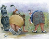 Golfing Gals - Original 