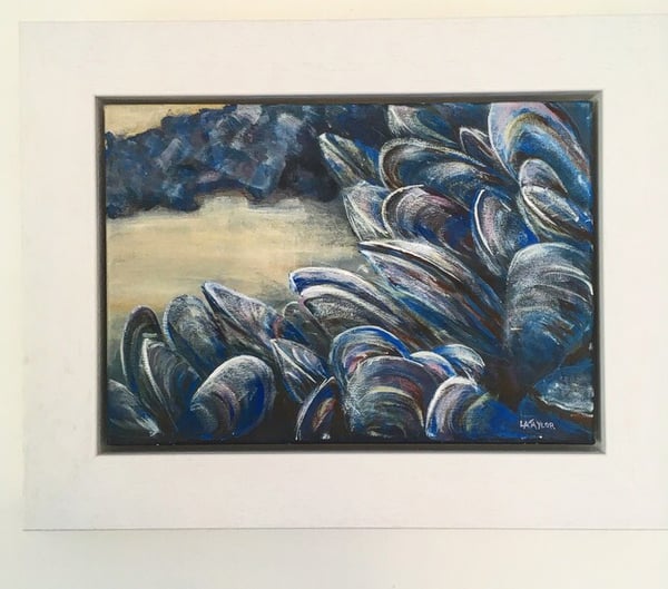 Image of "Mussel Beach" Original Painting