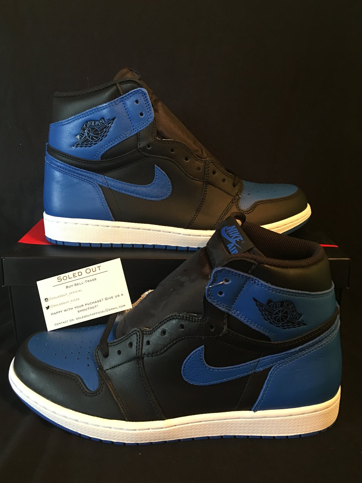 Image of Air Jordan 1 Royal Size 11.5