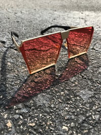Image 3 of Orange tint square frames