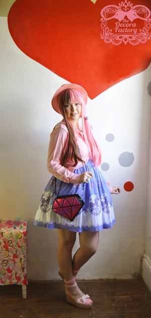 Image of Carousel Dream Skirt in Blue