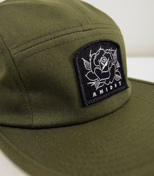 Image of Five-Panel Hat : Olive