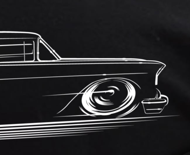 '57 Chevy T-Shirts Hoodies Banners | Rob Martin High Performance Design