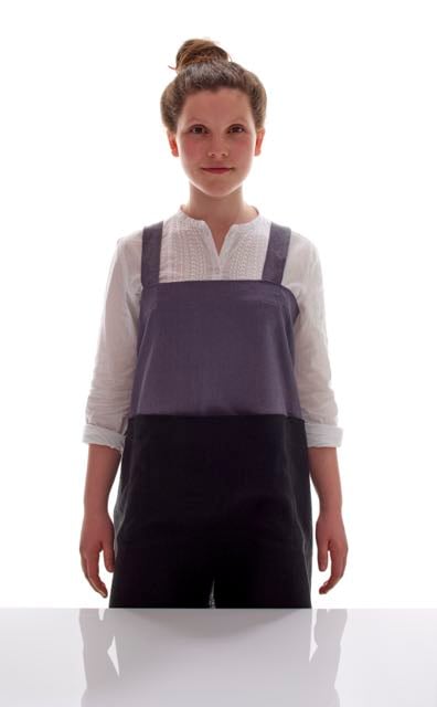 Image of 100% Linen Japanese Pinafore 