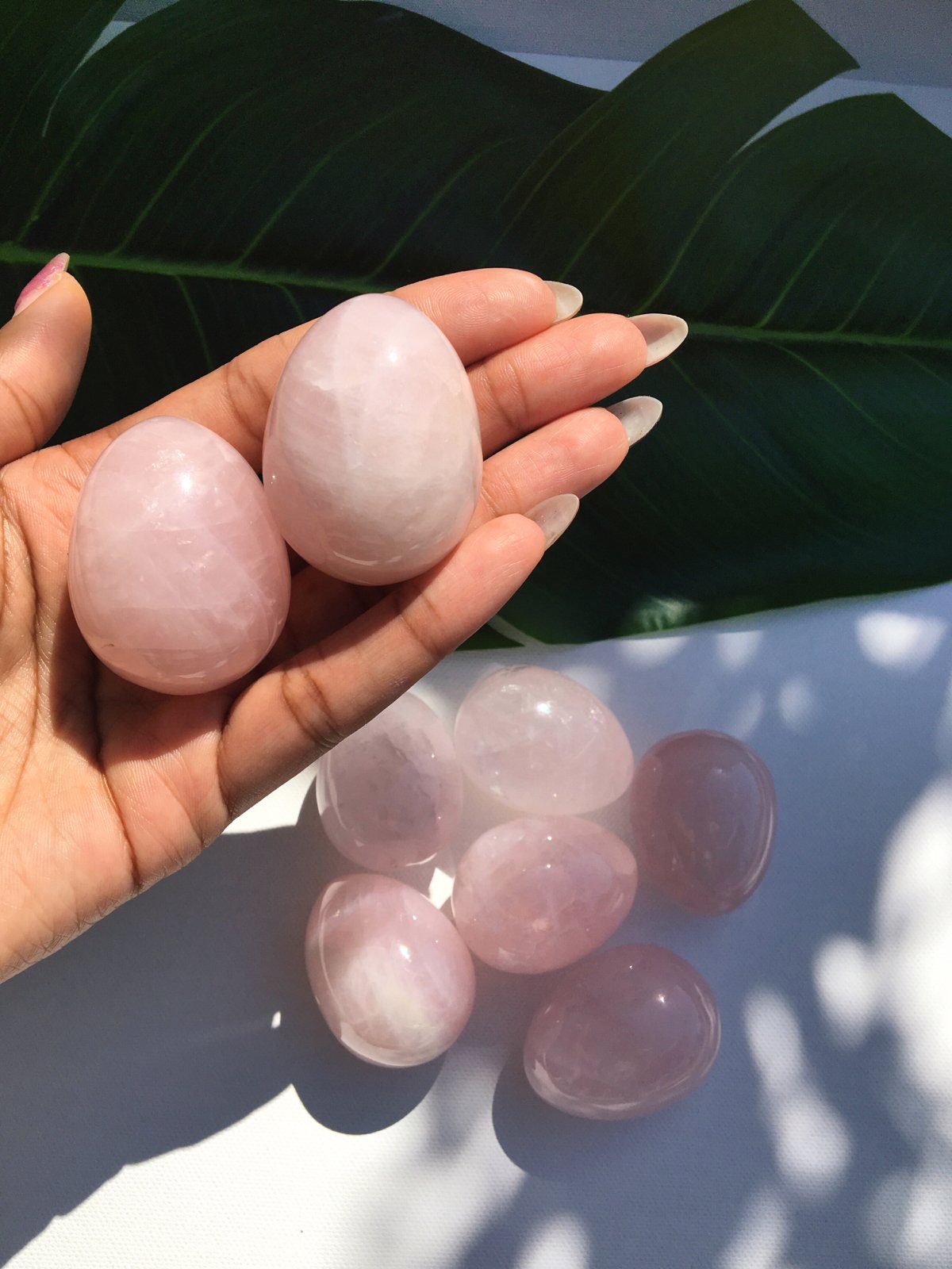 spiritual meaning of rose quartz yoni egg