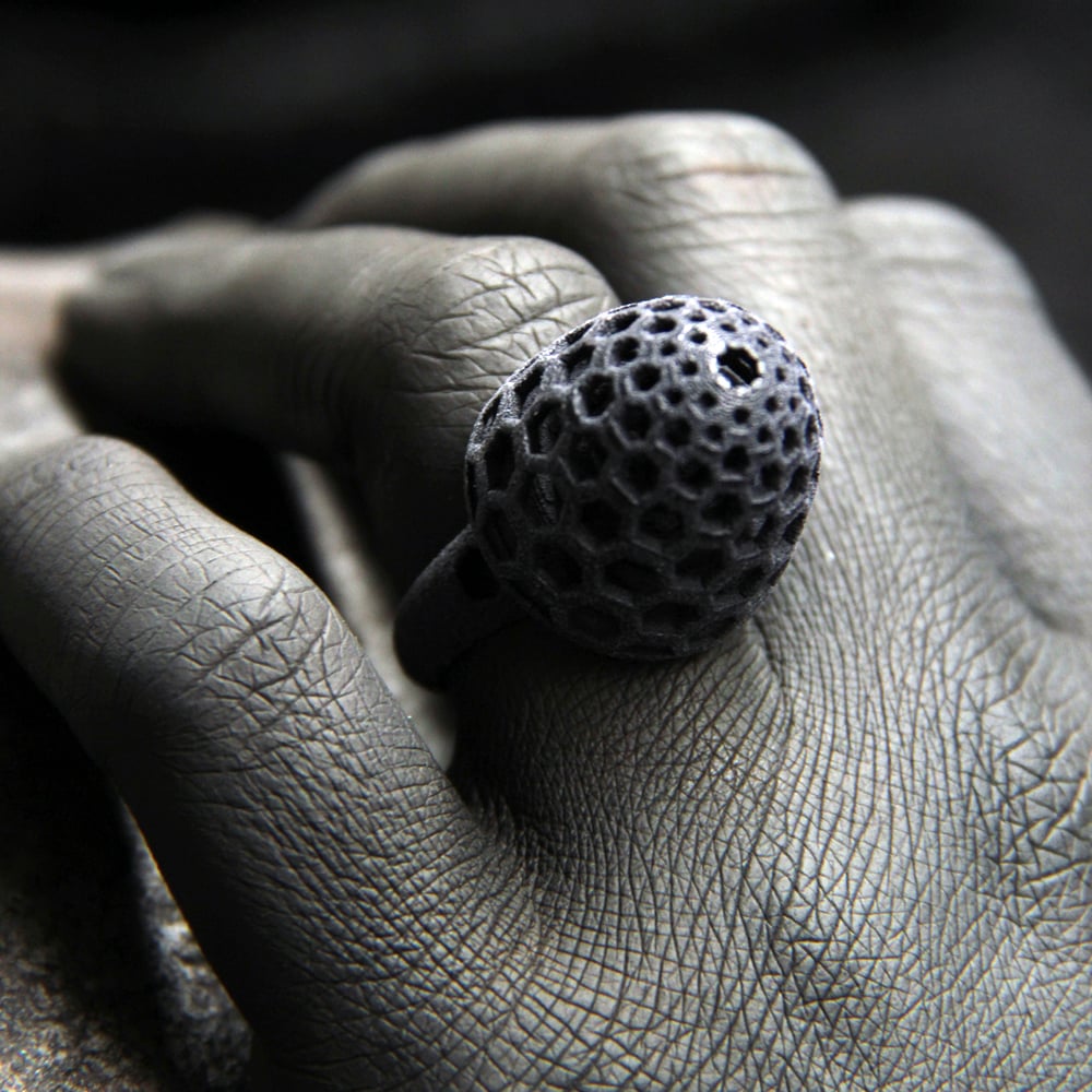 Image of 3D printed ring BEHAVE
