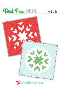 Image 1 of First Snow MINI PDF Pattern