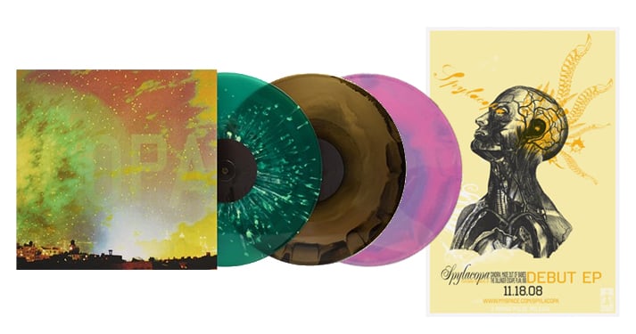Image of Spylacopa S/T Deluxe Colored, 12-Inch vinyl reissue + POSTER