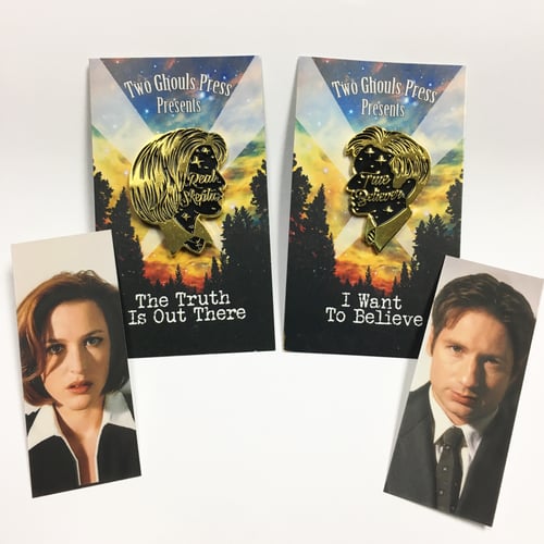 Image of Real Skeptic and True Believer - Lapel Pins