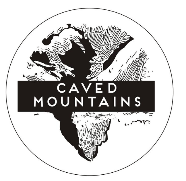 Image of Caved Mountains Pin (Black Ice Variant)