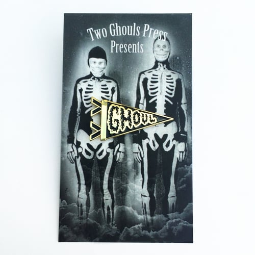 Image of Ghoul Pennant - Lapel Pin