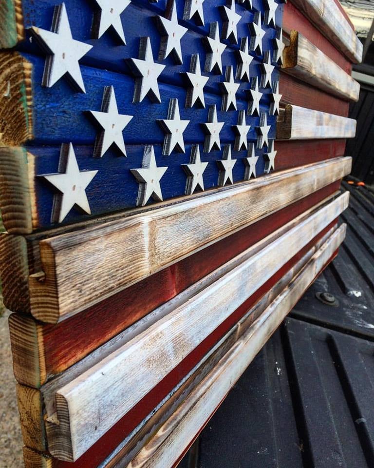 Image of Medium “Challenge Coin” American Flag