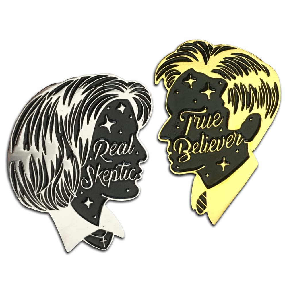 Image of Real Skeptic and True Believer - Lapel Pins