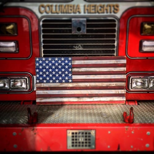 Image of Medium “Challenge Coin” American Flag
