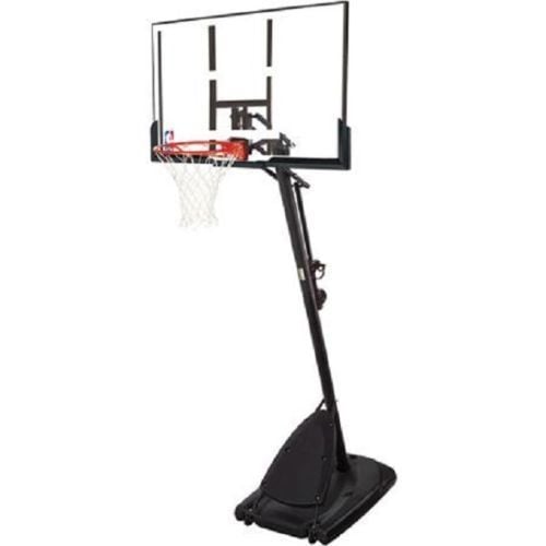 Image of Spalding NBA 54" Angled Pole Backboard System Basketball