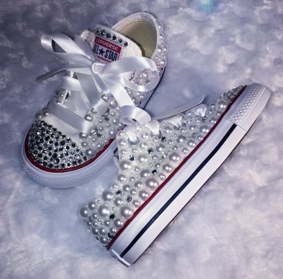 Image of Pearl & Crystal Converse