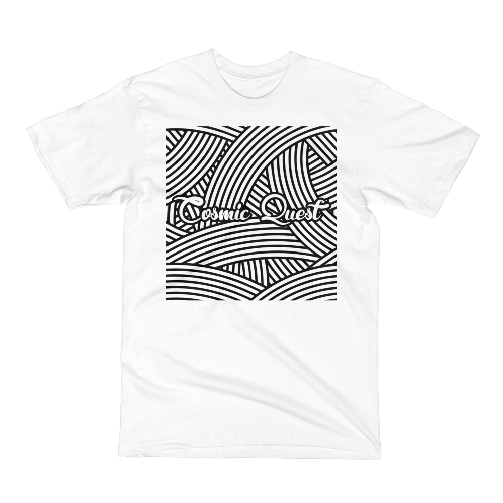 Image of Cosmic Quest Squiggle Shirt (White)