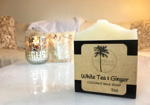 Image of White Tea + Ginger Coconut Milk Soap