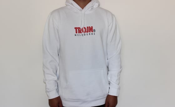Image of Trojn Alpha Hoodie White