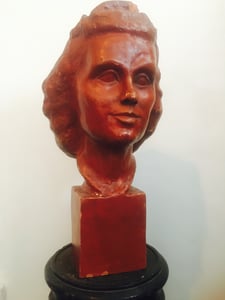 Image of Antique French terracotta bust by Eric Koene