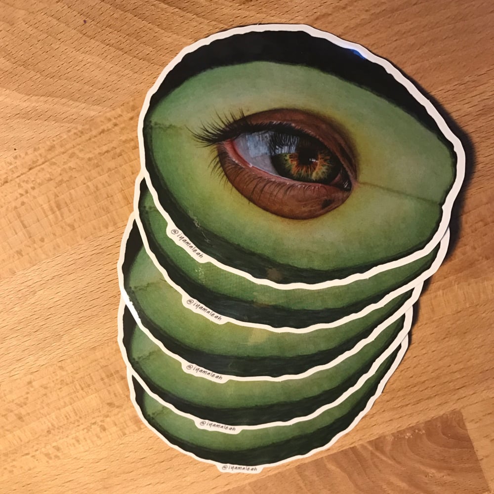 Image of Eye'vocado Sticker