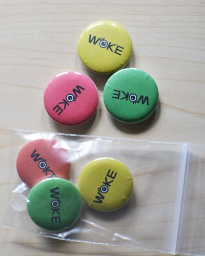 Image of Woke buttons