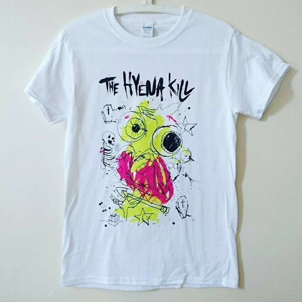 Image of White 'tongue tied' tee