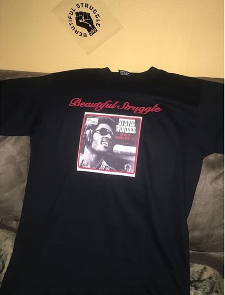 Image of Stevie Wonder inspred shirt 
