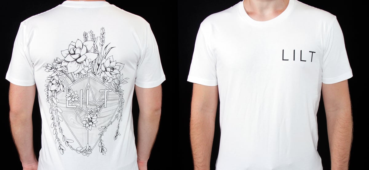 Image of Lilt 'Prisms' White T Shirt