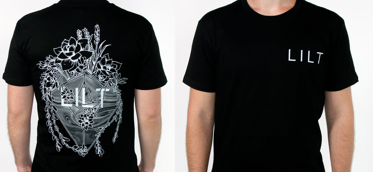 Image of Lilt 'Prisms' Black T Shirt