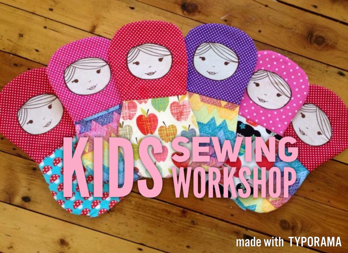 Image of Kids sewing workshop- April School Holidays