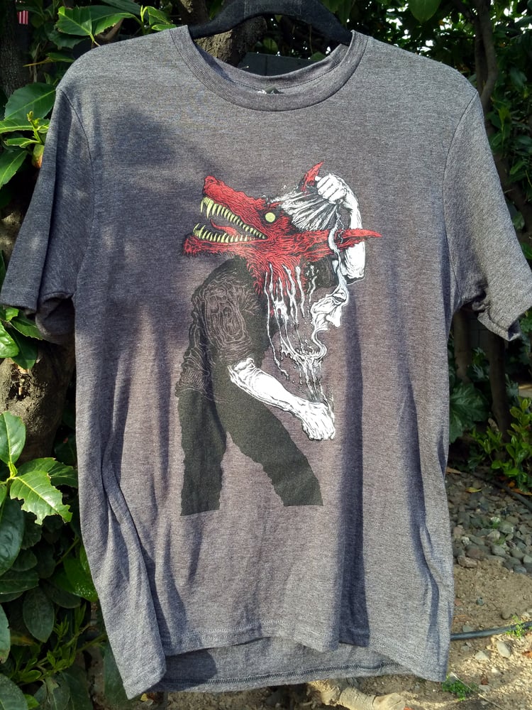 Image of True Face (shirt) - grey