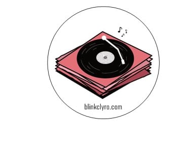 Image of blinkclyro sticker