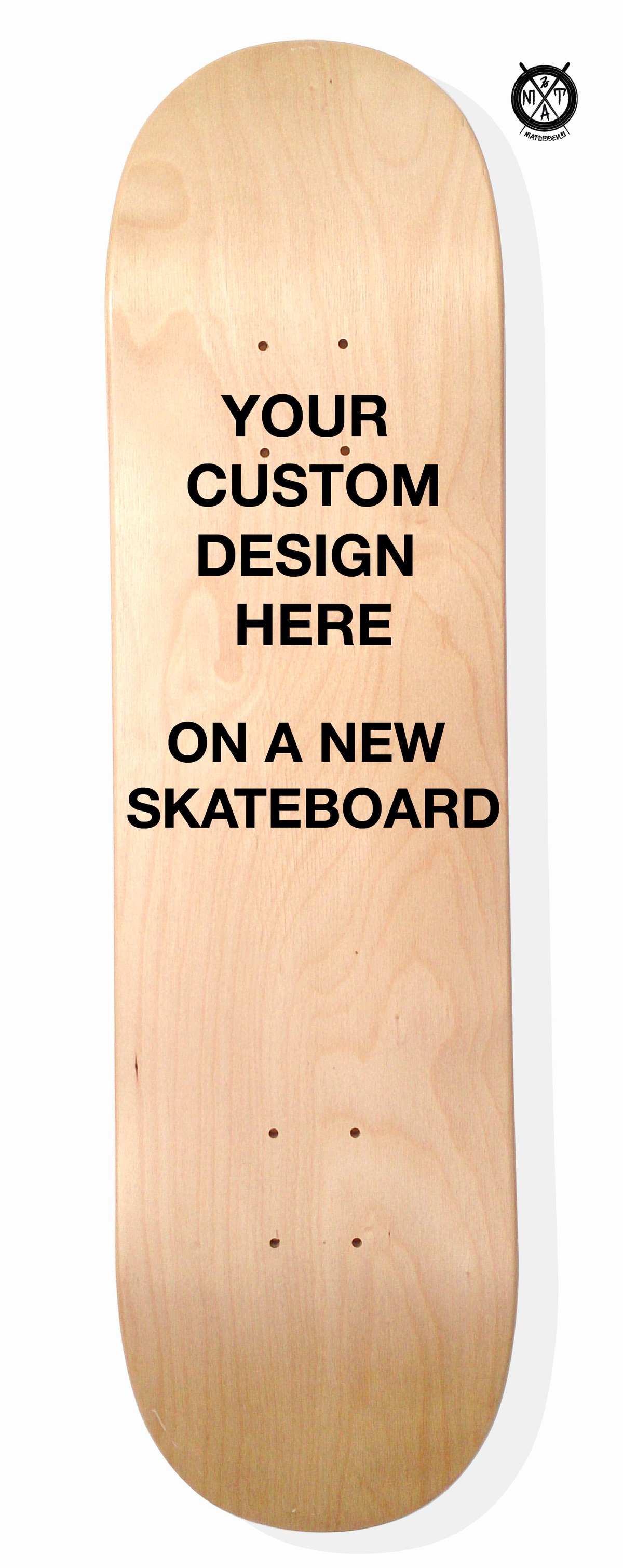 Image of Skate Art (Commision Artwork on a New Skateboard) by @matdisseny