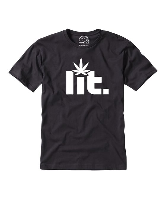 Image of "Lit." 4/20 Limited Edition T-Shirt (Black)