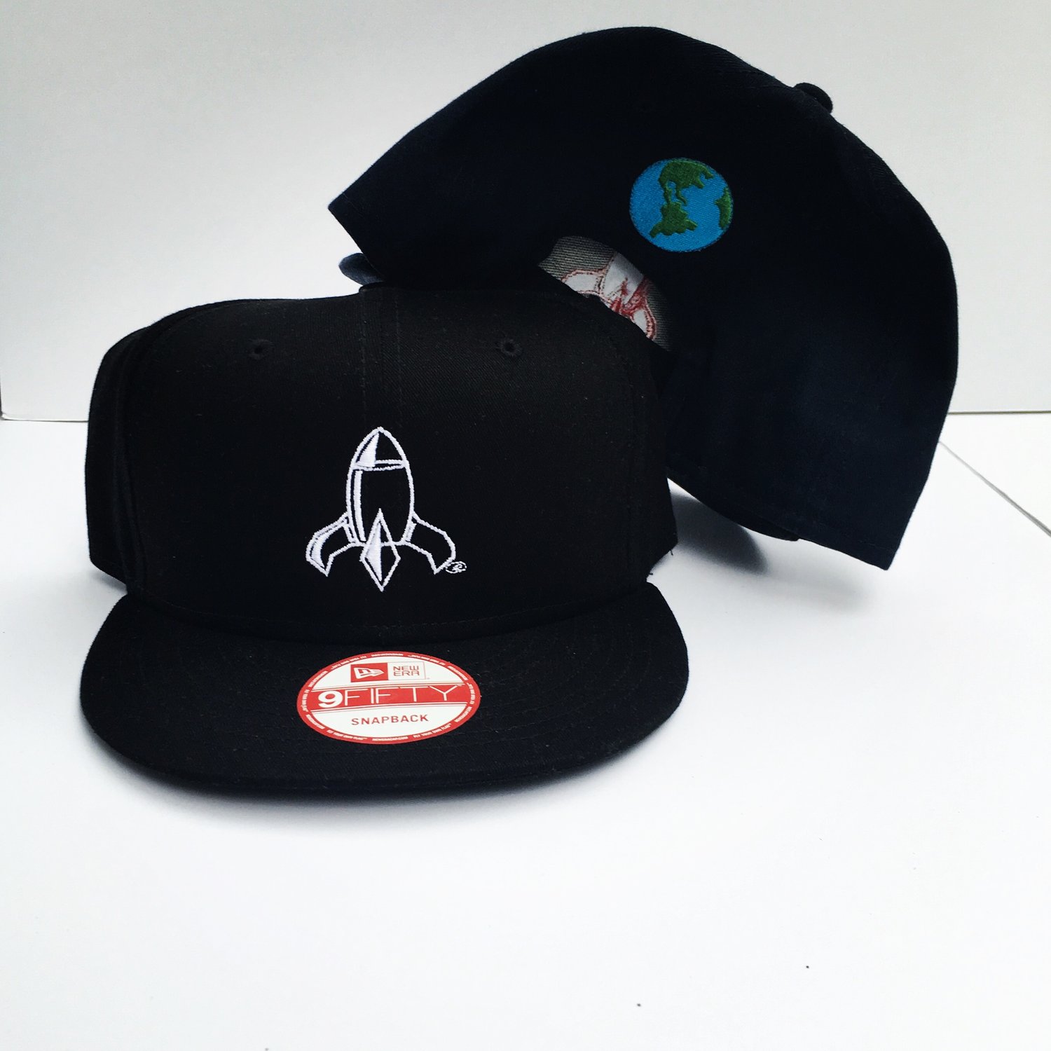 Image of Abstract Rocketship SnapBack