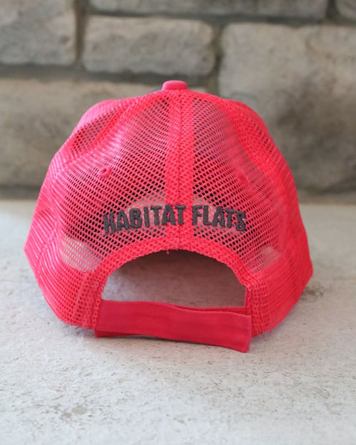 Image of Charcoal & Hot Pink Trucker Hat