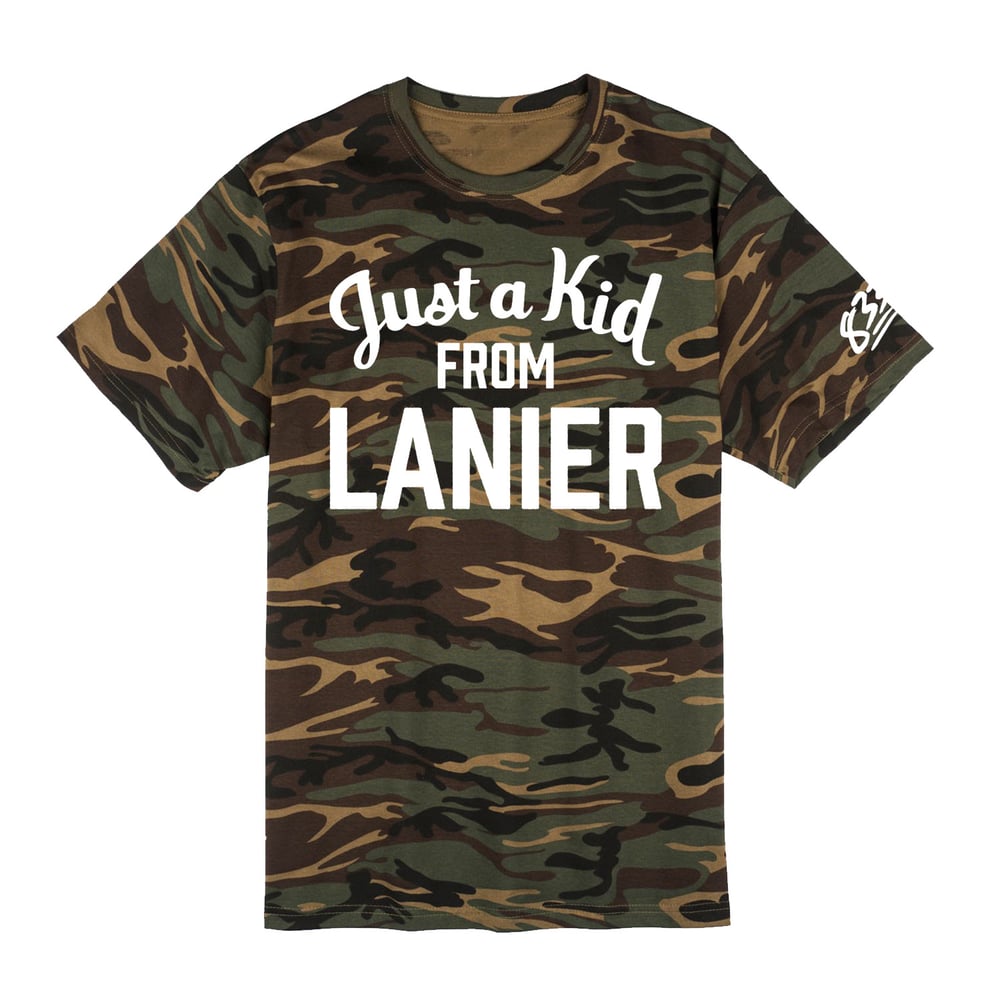 Image of LHS JUST A KID T-SHIRT (CAMO)