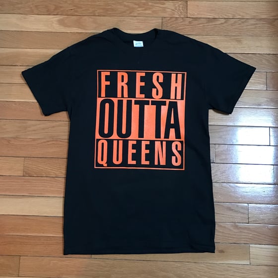 Image of FRESH OUTTA QUEENS Blk/Orange