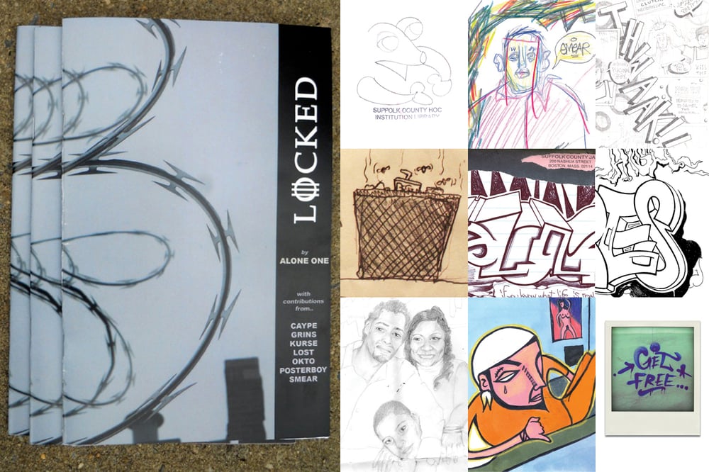 Image of "Locked" zine by ALONE