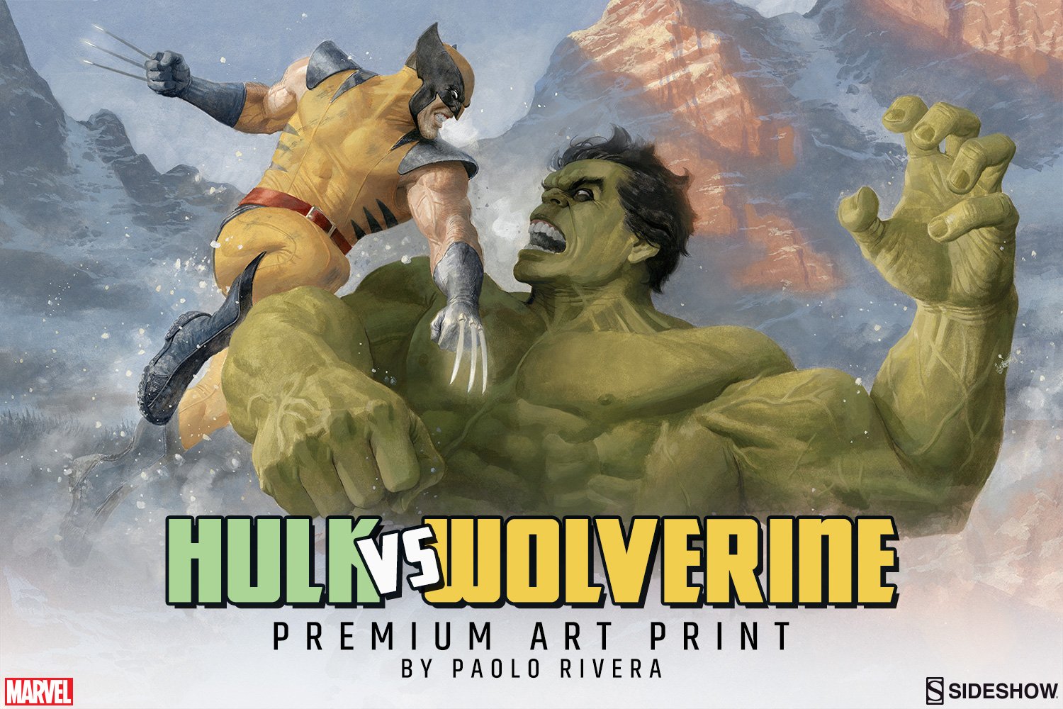 Shops Hulk vs Wolverine