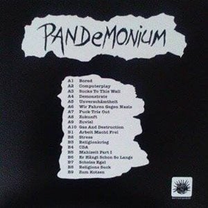 Image of Pandemonium – "De Pandemonium Affaire." Lp