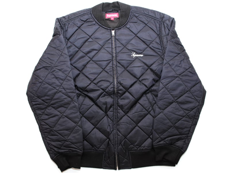 supreme quilted bomber