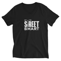 Image 1 of Street Smart Unisex V-Neck T-Shirt