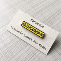 Image 1 of Mancunian Enamel Pin Badge 