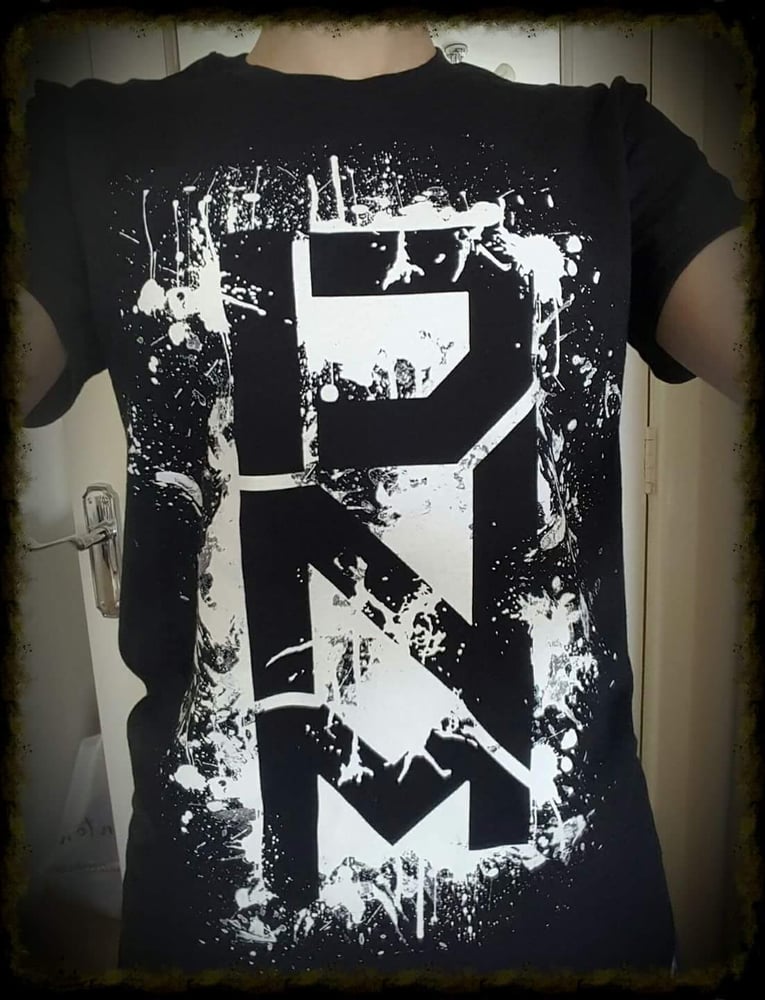 Image of Black Paint TSHIRT! £10