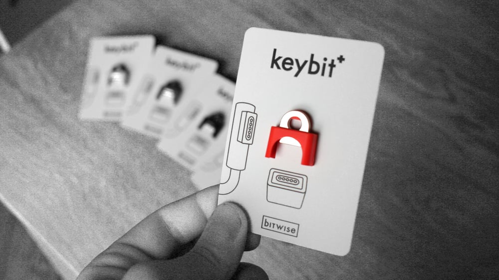 Image of KeyBit - MagSafe Adapter Key Ring
