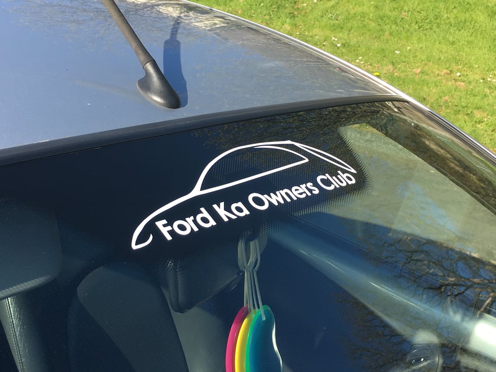 Ford Ka Owners Club Big/XL Stickers